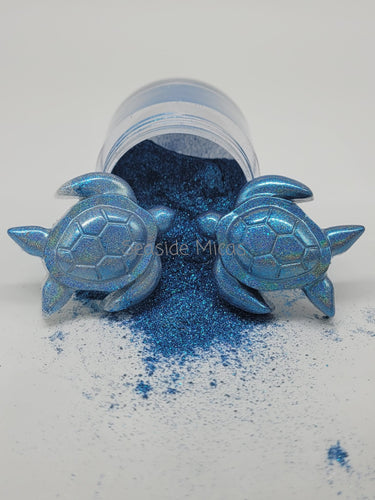 Blue Holographic Powder