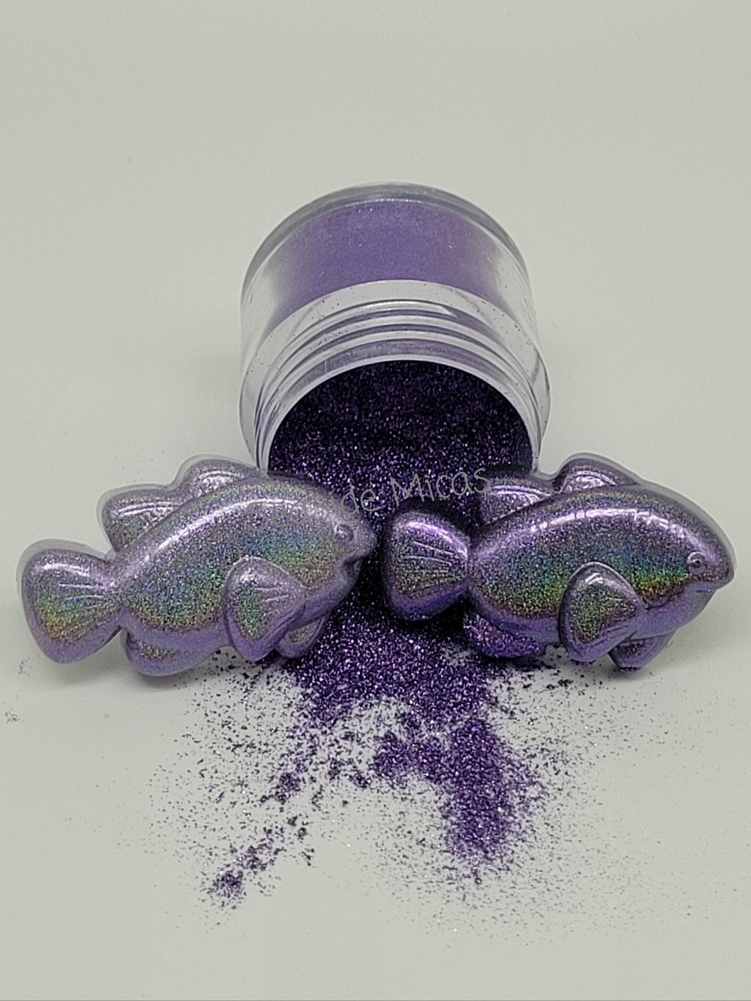 Purple Holographic Powder
