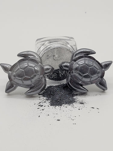 Dark Grey Mirror Chrome Mica Pigment