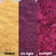 Load image into Gallery viewer, UV Sunlight Activated Orange Yellow to Red Purple